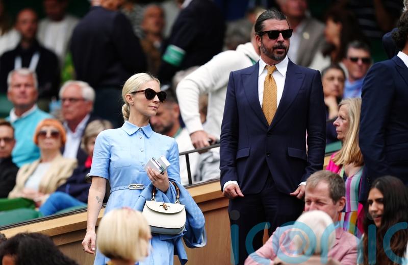 Dave Grohl and Sir Cliff Richard among stars at Wimbledon