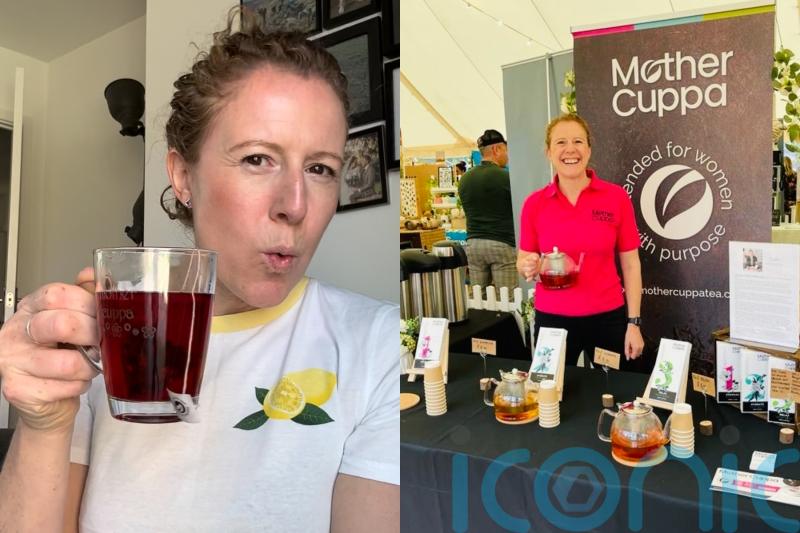 Mum who claims tea helped manage symptoms of medically induced menopause at age 20 is now professional tea sommelier