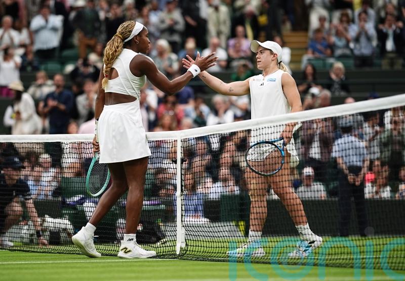 Sonay Kartal’s impressive Wimbledon run ended by world number two Coco Gauff