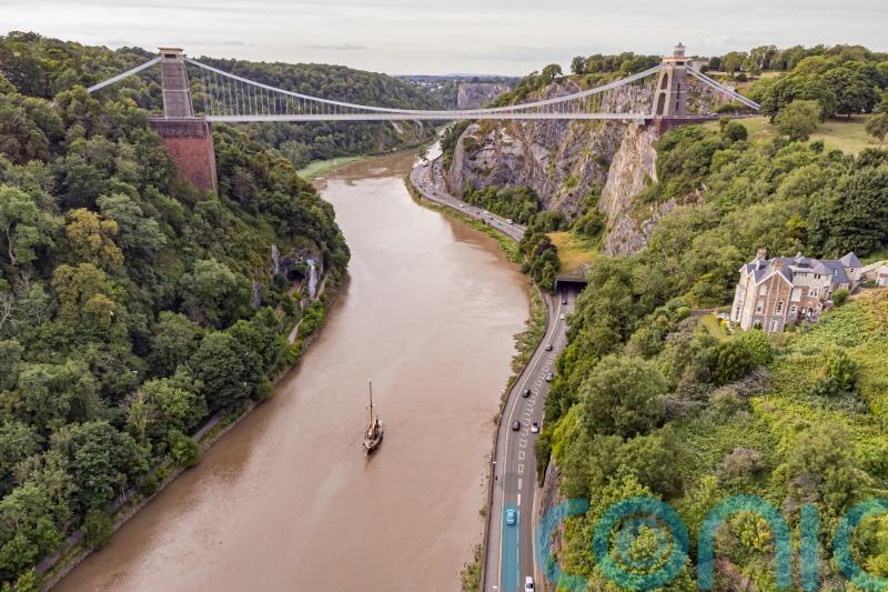 Two suitcases containing ‘human remains’ found on landmark Bristol bridge