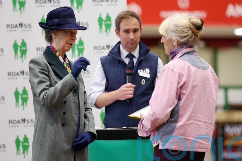 Princess Royal begins first public engagement since horse-related accident