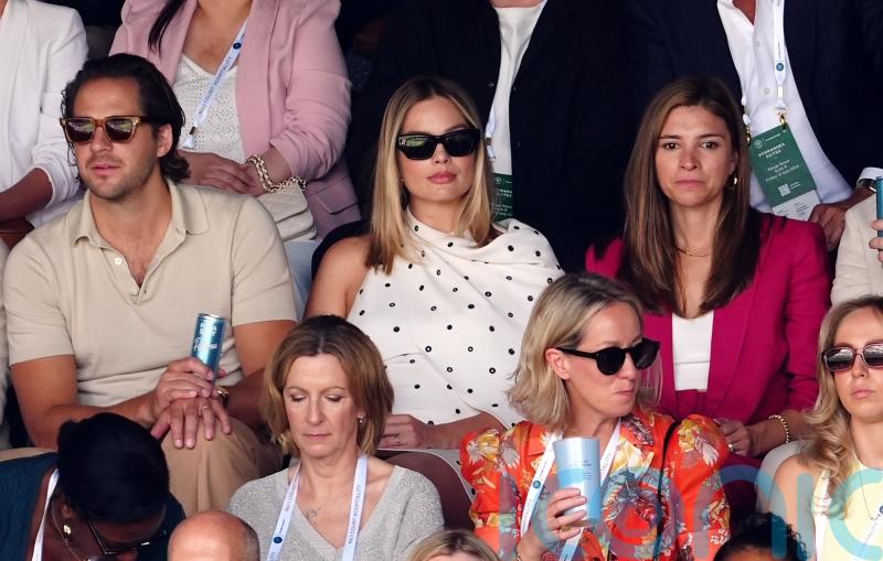 Margot Robbie and Luka Modric among stars in the crowd at Wimbledon on day 12