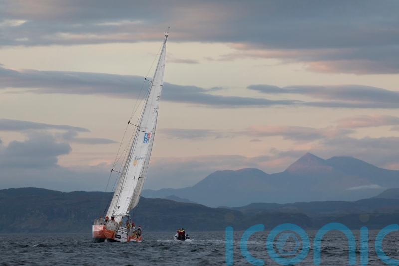 ‘Spectacular’ welcome into Scotland for round the world yacht crews