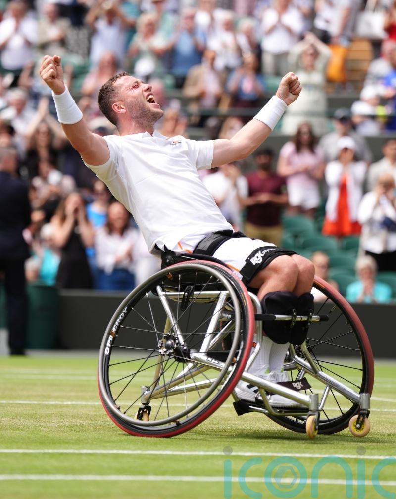Britain’s Alfie Hewett joins career Grand Slam club