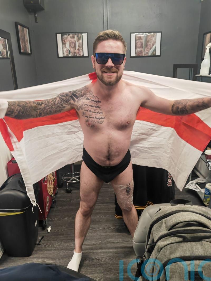 Man to keep England ‘Euro winners’ tattoo until next tournament in 2028