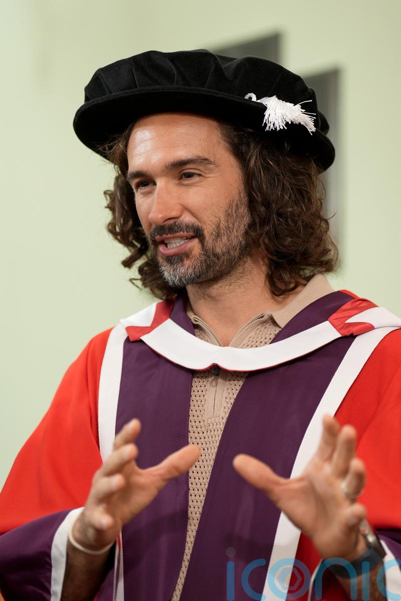 Joe Wicks receives honorary university degree: It’s an absolute honour