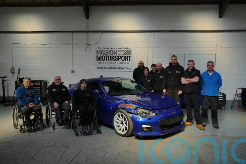 Forces charity set to repair and race written-off Subaru BRZ at upcoming Remembrance Day event