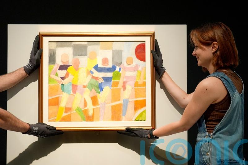 Art exhibition tells stories of 1924 Paris Olympics