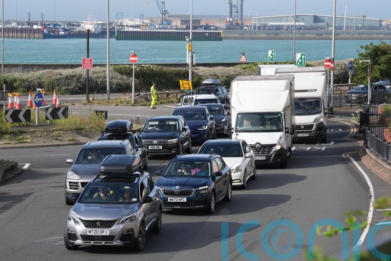 Stranded airline passengers told to ‘come on down’ to Dover port amid IT outage