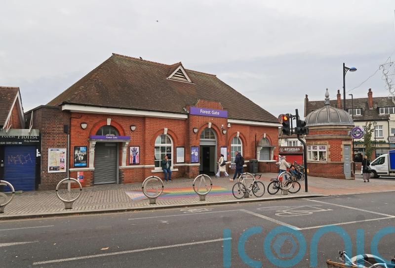Police hunt for suspect who vandalised Pride flags outside station