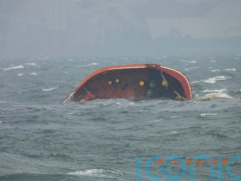 Oil tanker sinks in Manila Bay, raising concerns about possible major spill
