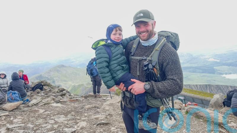 Boy, five, to complete Three Peaks Challenge with father for Prostate Cancer UK