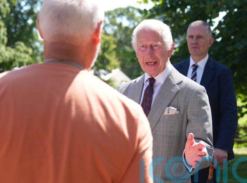 King ‘looking better’ as he meets well-wishers after Sandringham church service