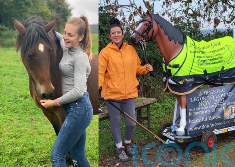 Woman to pull resin horse from Wales to Birmingham in daughter’s memory