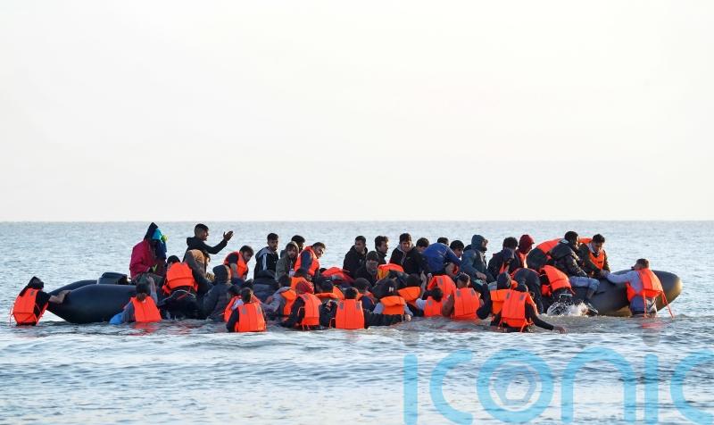 Migrant says ‘this is for Rishi Sunak’ as dinghy leaves France to cross Channel