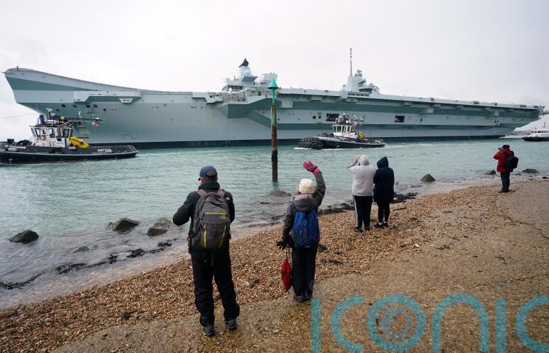 HMS Queen Elizabeth to return to base after repairs in Scotland