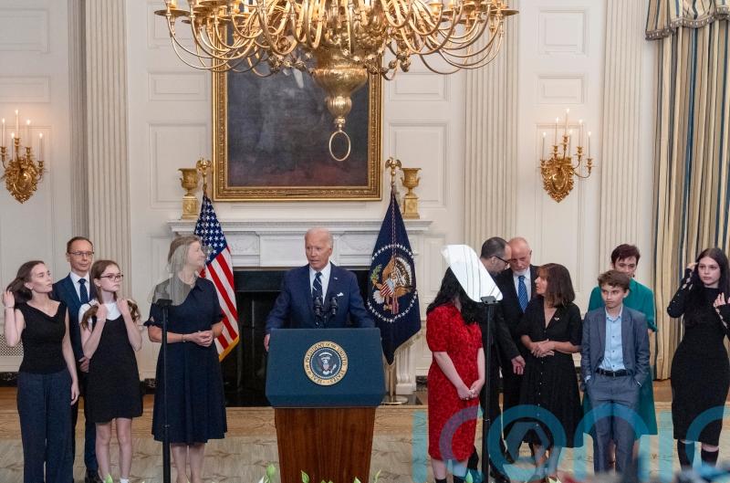 Biden welcomes prisoner swap with Russia and declares their ‘brutal ordeal’ over