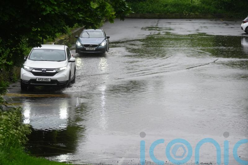Weather warning issued as heavy rain forecast