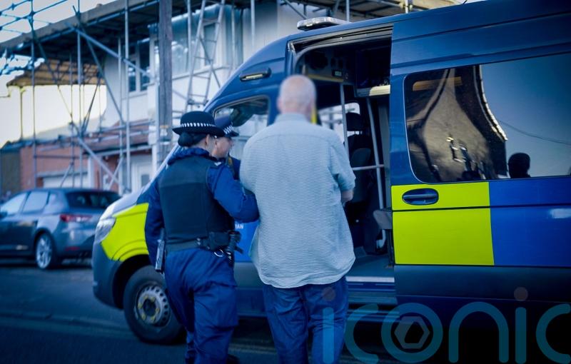 Police arrest 121 ‘thugs and criminals’ after disorder outside Downing Street