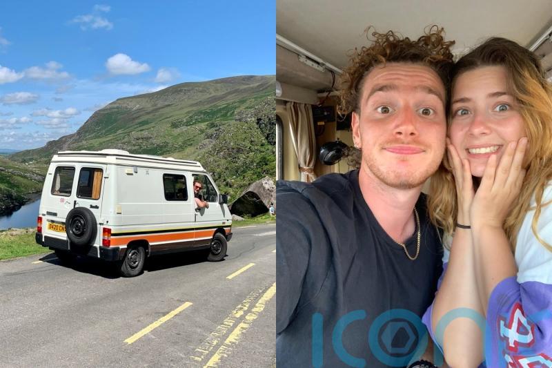 Couple who gave up work to drive from UK to Australia in £3k 1984 Renault now spend ‘two-thirds less’ than in London