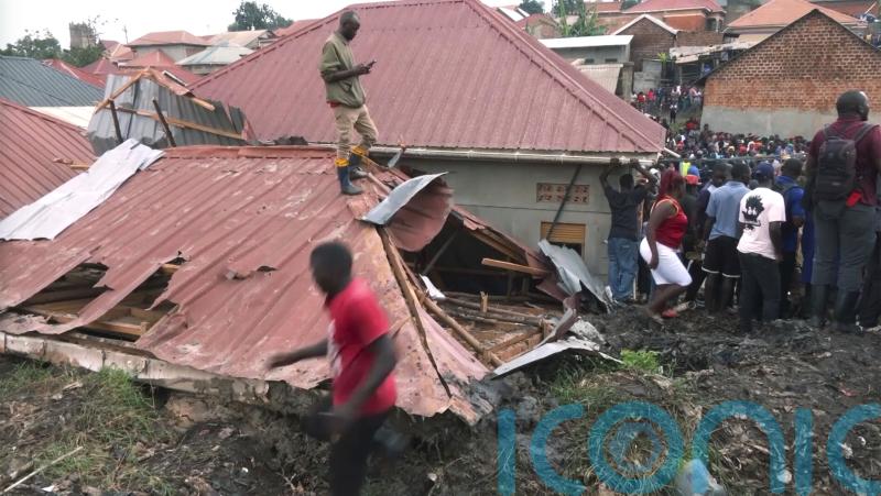 At least 18 dead after landfill site collapses in Uganda’s capital