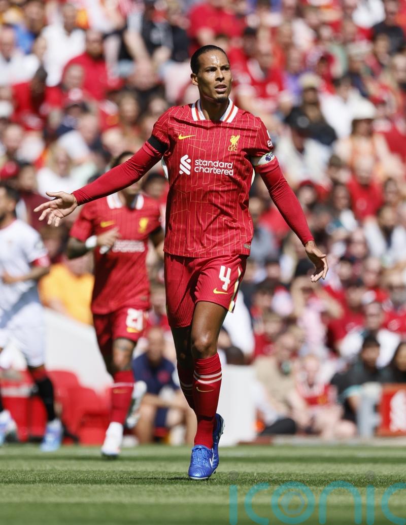 Virgil van Dijk says ‘no change’ in contract situation at Liverpool