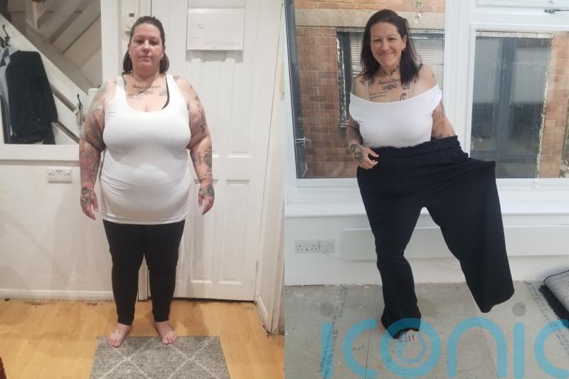 Mum who struggled with weight after miscarriage, mother’s death and partner’s leukaemia diagnosis has lost eight stone