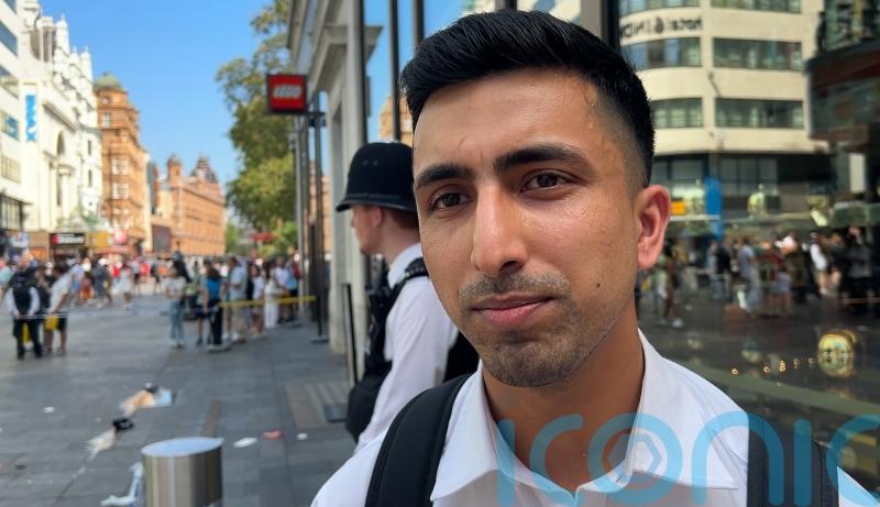 Security guard recognised for bravery after Leicester Square attack