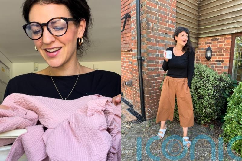 Mum who saved £400 giving up buying new clothes for family of five in 2023 even made dresses from duvet covers