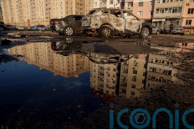 Missile sparks blaze in Ukraine as Kyiv’s troops push into Russia’s Kursk region