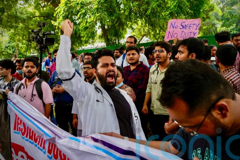 Indian doctors demand tougher laws after colleague raped and killed at hospital
