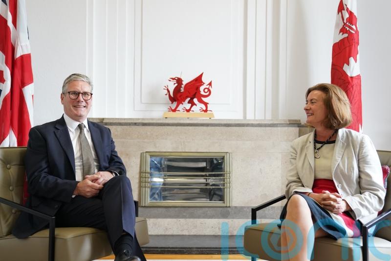 Prime Minister talks Welsh steel industry with First Minister