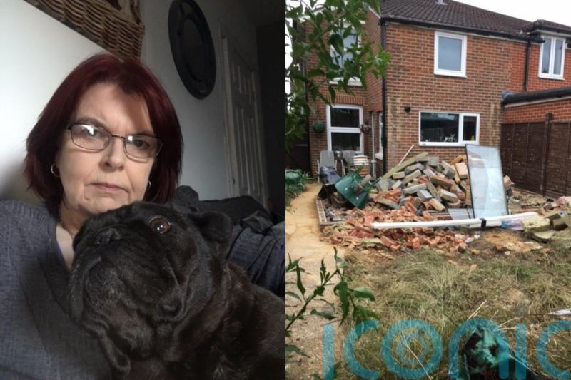 Disabled woman urinated in bucket and cleaned with wet wipes for year after ‘cowboy builders’ abandoned £22k renovation