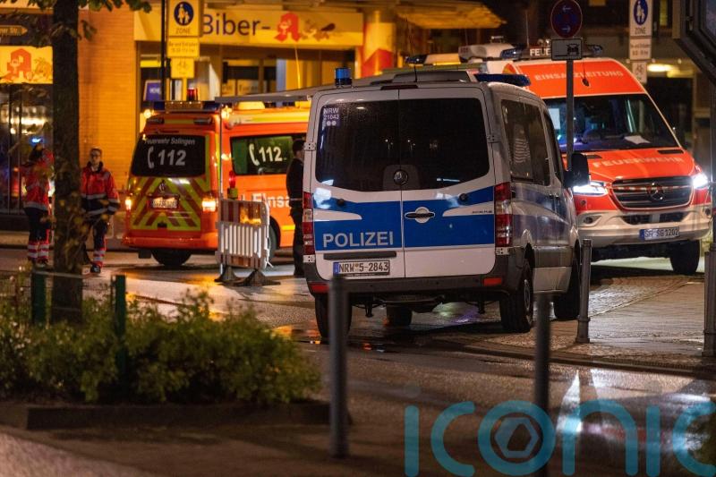 Three people killed in attack at festival in German city