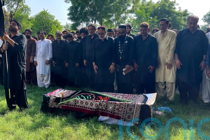 Mourners in Pakistan attend funerals of 28 pilgrims killed in bus crash in Iran