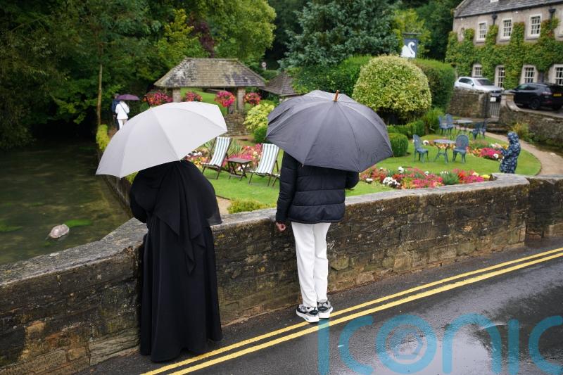 Soggy start to August Bank Holiday weekend