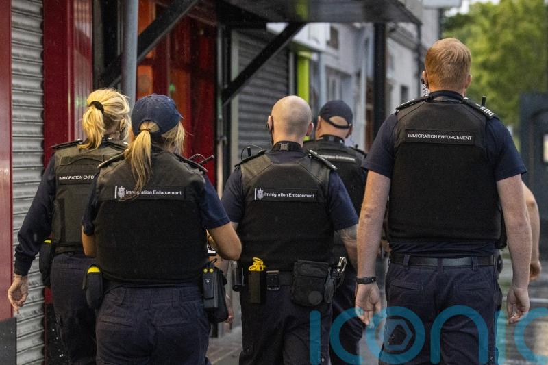 Week-long illegal working crackdown sees 75 detained