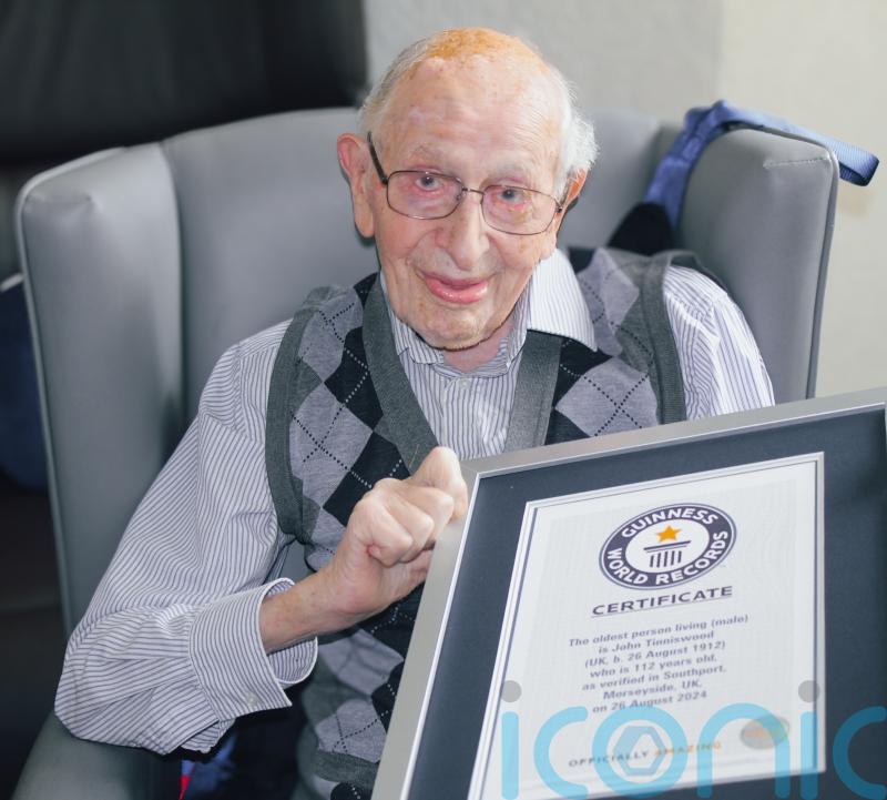 World’s oldest living man turns 112 at care home in Southport