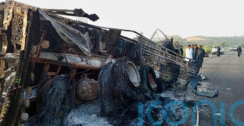 Gunmen kill dozens in multiple attacks in south-western Pakistan