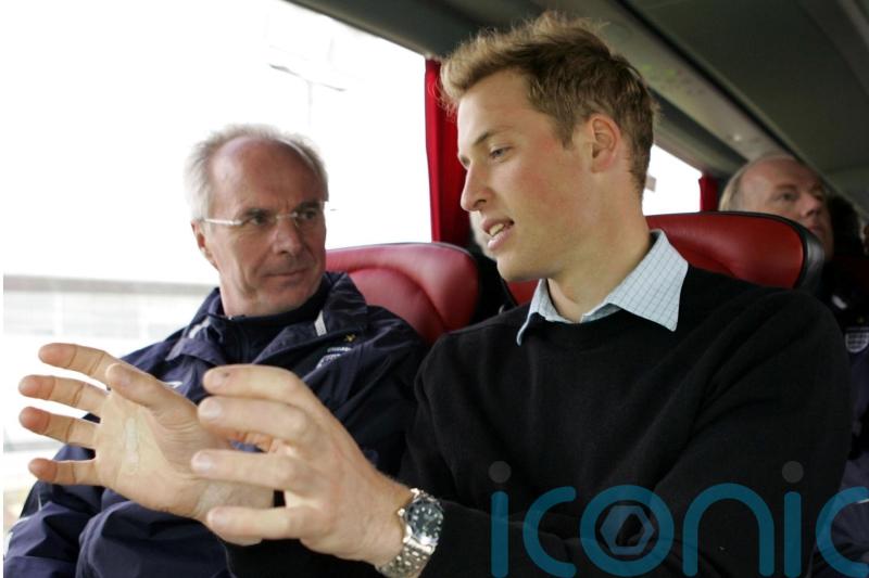 Ex-England manager Eriksson was a ‘true gentleman of the game’, says William