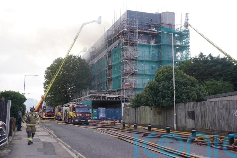 Everyone ‘accounted for’ in Dagenham fire at building with ‘known’ safety issues