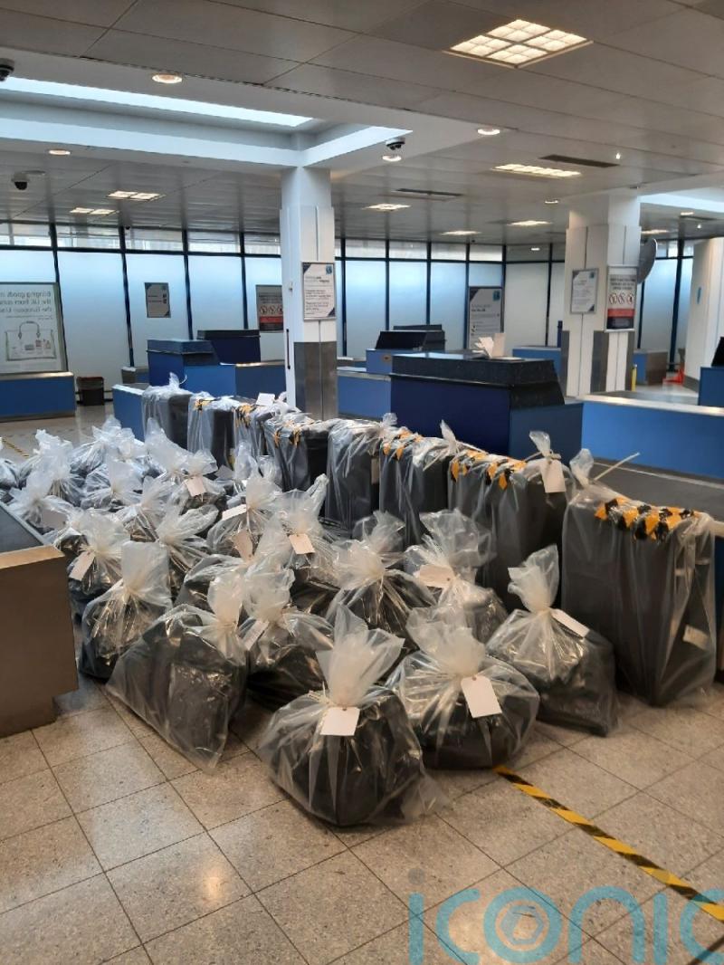 Massive increase in cannabis being smuggled to UK airports in suitcases
