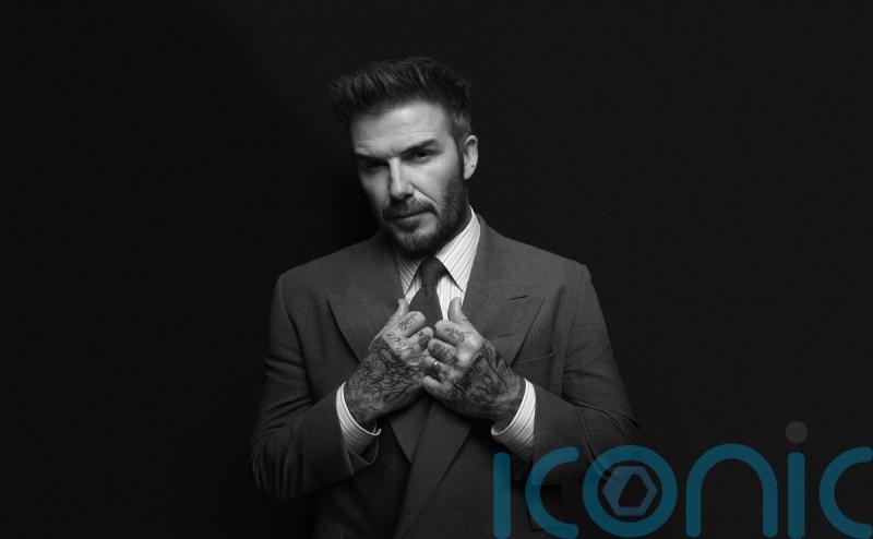 David Beckham models for Hugo Boss autumn/winter 2024 campaign