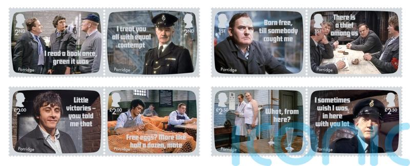 Special stamps celebrate 50th anniversary of TV series Porridge