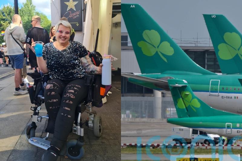 Disabled traveller left ‘housebound’ for months after £2,700 wheelchair damaged beyond repair on Aer Lingus flight