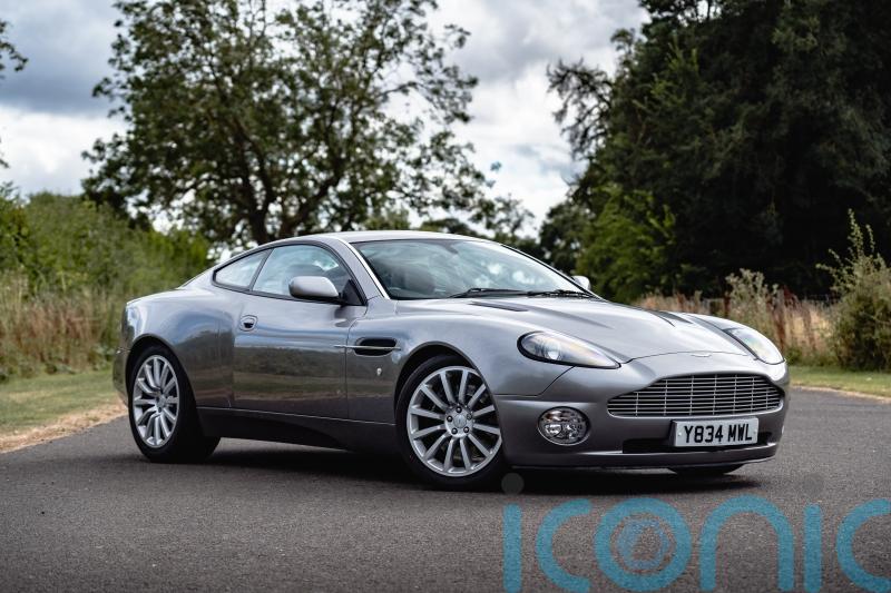 James Bond’s Aston Martin Vanquish set to fetch up to £70,000