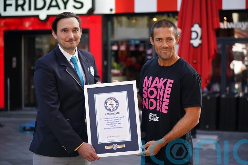 Spencer Matthews raises over £500,000 for charity after world record marathons