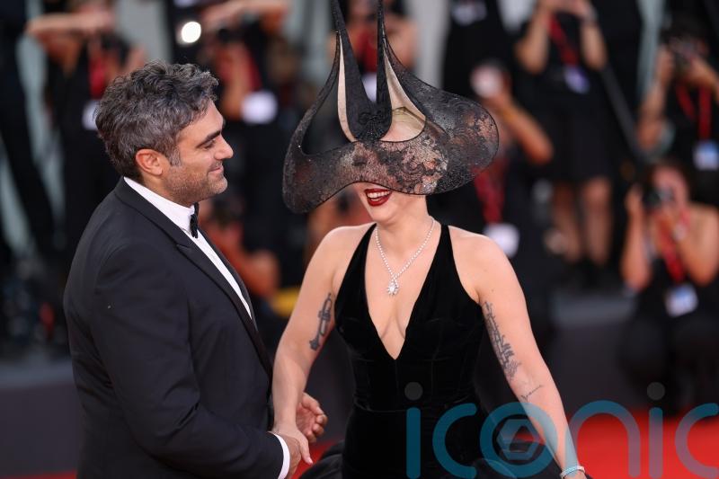 Lady Gaga and fiance Michael Polansky make red carpet debut in Venice