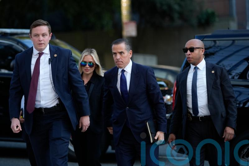 Hunter Biden arrives at court for tax trial months after his gun conviction