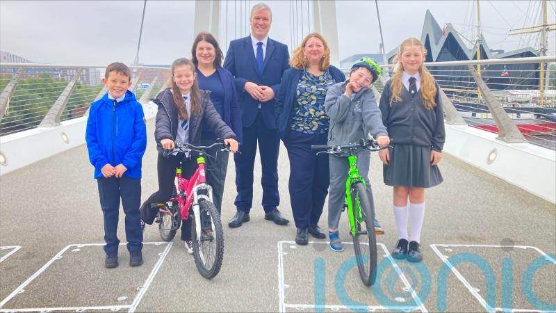 New bridge connecting communities across Clyde opens
